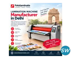 Photo Lamination Machine Price in Delhi | Codalam