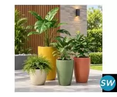 Durable FRP Planters for Outdoor Indoor Spaces