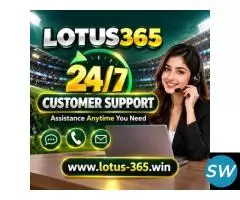 Lotus365 24/7 Customer Support