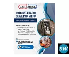 HVAC Installation Services in Milton