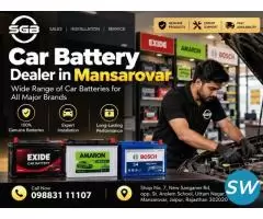 Car Battery Dealer in Mansarovar