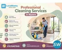 Cleaning Services in Mysore by LocalRamu