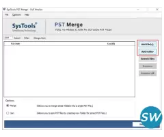 SysTools PST Merge Tool