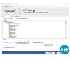 SysTools PST Merge Tool