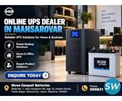Online Ups Dealer in Mansarovar