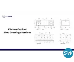 Kitchen Cabinet Shop Drawings Services