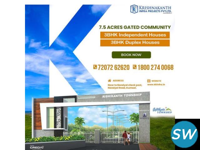 buy property in kurnool  || Villas || Independent Houses || Commercial Complex || Buy || Krishnakant - 1