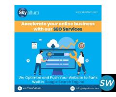 Increase your visibility on Google | Best SEO company in Bangalore - Skyaltum