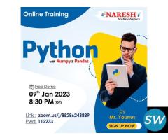 Attend a Free Demo On Python by Mr. Younus - NareshIT
