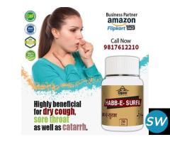 Habb-E-Surfa is useful in chronic cases of cough and provides relief