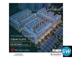 3BHK Flats for sale in TSPA Appa junction | Shantasriram Constructions - 1