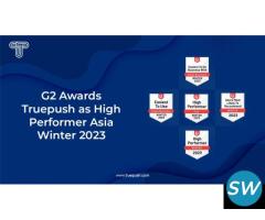 G2 Awards Truepush as High Performer Winter 2023 - 1