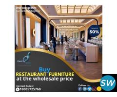 Best Restaurant Furniture Manufacturer or Suppliers in Gurugram