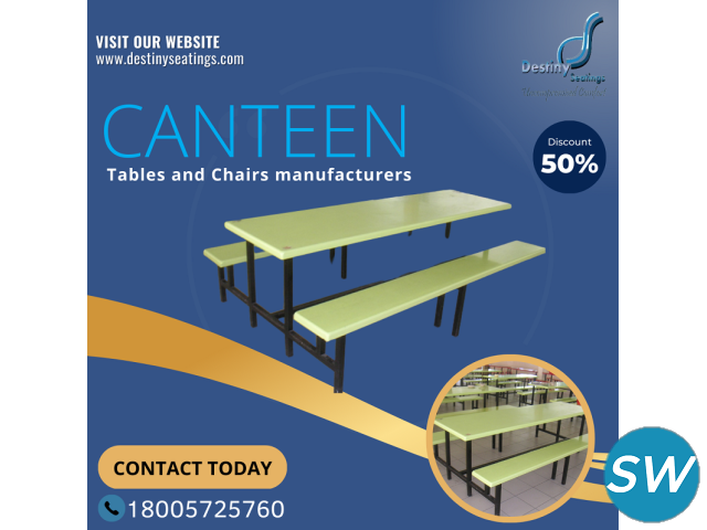 Best Canteen Furniture Manufacturer or Supplier in Gurgaon - 1