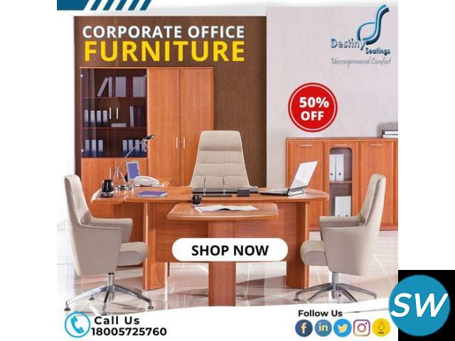 Buy Modern Office Furniture Online Discounts of Up to 50% - 1