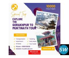 Gorakhpur to Muktinath Tour Package, Muktinath Tour Booking from Gorakhpur