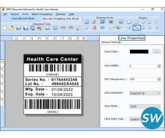 Healthcare Industry Barcode Label Software