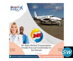 Air and Train Ambulance in Mumbai by Angel with All Medical Emergencies Facilities - 1