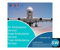 Air and Train Ambulance in Raipur by Angel with all Unmatched Quality and Durability - 1
