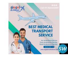 Instant Take the Best Air Ambulance Service in Chennai by Angel at Low Cost
