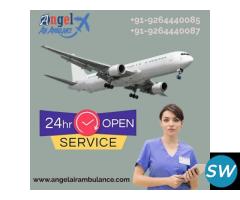 Urgent Hire the Best Air Ambulance Service in Siliguri by Angel at Low Cost - 1
