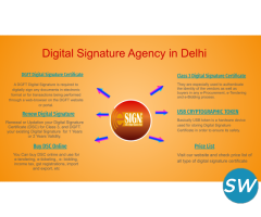 Buy Online Class3 Digital Signature Certificate at Affordable Price - 1