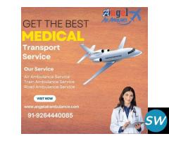 Get the Special Medical Air Ambulance Service in Delhi by Angel