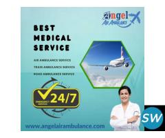 Take the Perfect Medium Air Ambulance Service in Patna by Angel