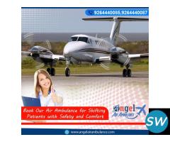 Take the Best World Medical Charter Air Ambulance from Siliguri by Angel at Low Cost - 1