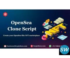 OpenSea clone script - Launch an OpenSea-like NFT marketplace at an affordable cost! - 1