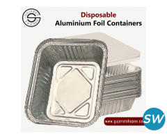 Buy Aluminium Foil Container with Lid Online - 1