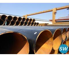 HN Threeway Steel Standard Size Spiral Steel Pipe