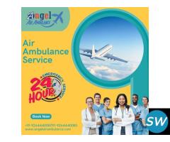 Use Medical Evacuation with ICU Facilities by Angel Air Ambulance Service in Bagdogra