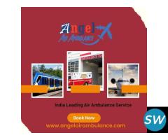 Get the Suitable Non-Risky Medical Transportation by Angel Air Ambulance Service in Bokaro - 1