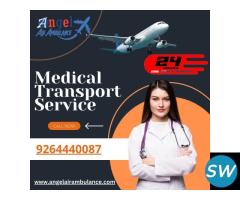 Quick Transportation via Air Ambulance Service in Indore through Angel at Right Cost - 1