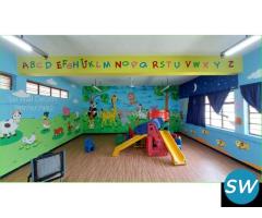 Kids Play School Wall Painting From ECIL
