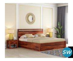 Buy Bed Online - Upto 70% OFF on Wooden Beds In India - WoodenStreet - 1