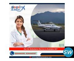 Use the 24 * 7 Non-Stops Air Ambulance Services in Delhi with Medical Team by Angel