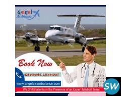 Take Angel Air Ambulance Services in Kolkata for Urgent Curative Transportation - 1