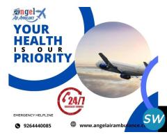 Use  World Remarkable Charter Air Ambulance Services in Siliguri by Angel - 1