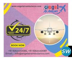 Take the Perfect Medical Air Ambulance Services in Dibrugarh by Angel with All Care - 1