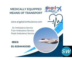 Take the Top Class Medical Angel Air Ambulance from Delhi with Proper Care - 1