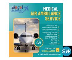 Immediate Take Angel Air Ambulance from Kolkata with All Finest Care