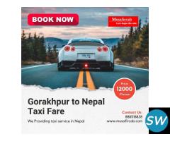 Gorakhpur to Nepal Taxi Fare, Gorakhpur to Nepal Taxi Service