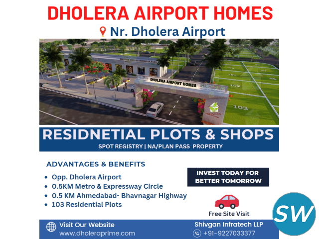 Plot Sale Near Dholera Airport - 1