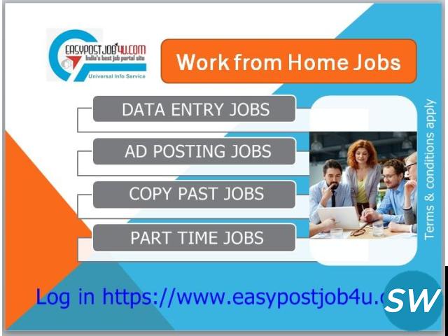 Earn from your home by doing data entry Job. - 1