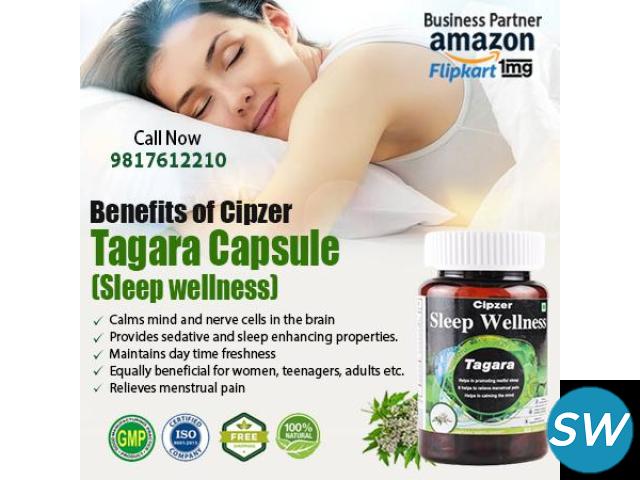 Tagara capsule promotes Sleep, treats insomnia, regulates Blood Pressure - 1