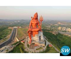 Vishwas Swaroopam statue of belief in Nathdwara, Rajasthan – World’s Tallest Shiva Statue