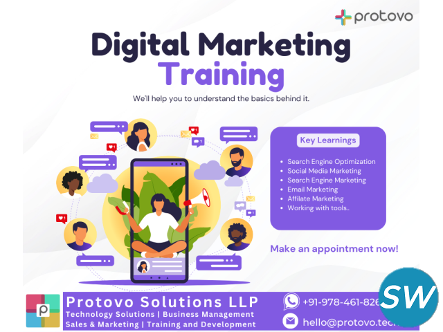 Industry Oriented Digital Marketing Training In Jaipur by Protovosolutions - 1
