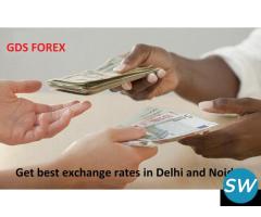 Buy and Sell Foreign Currency in Noida- GDS Forex - 1